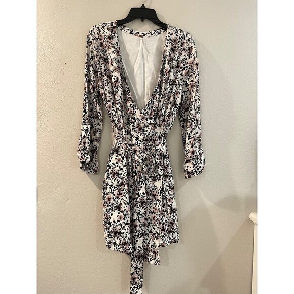 Free People Dress Womens Anaise Floral casual Floral Long Sleeve midi size XS - Picture 4 of 10
